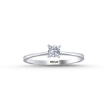 Load image into Gallery viewer, 0.20 Karat EF SI Solitaire Diamond Ring