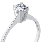 Load image into Gallery viewer, 0.40 Karat EF SI Solitaire Diamond Ring