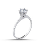 Load image into Gallery viewer, 0.50 Karat EF SI Solitaire Diamond Ring