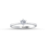 Load image into Gallery viewer, 0.15 Karat EF SI Solitaire Diamond Ring