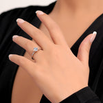 Load image into Gallery viewer, 0.50 Karat EF SI Solitaire Diamond Ring