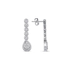 Load image into Gallery viewer, 1.11 Karat Diamond Earrings