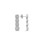 Load image into Gallery viewer, 1.31 Karat Diamond Earrings