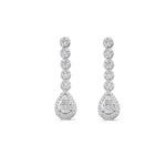 Load image into Gallery viewer, 1.12 Karat Diamond Earrings