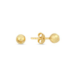 Load image into Gallery viewer, 14ct Ball Stud Gold Earrings