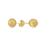 Load image into Gallery viewer, 14ct Ball Stud Gold Earrings
