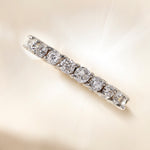 Load image into Gallery viewer, 2.04 Karat Full Eternity Diamond Ring