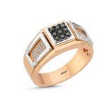 Load image into Gallery viewer, 0.33 Karat Diamond Design Men's Ring