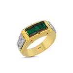Load image into Gallery viewer, 1.18 Karat Diamond Design Men's Ring