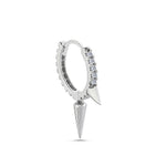 Load image into Gallery viewer, 0.13 Karat Diamond Design Men's Earrings