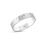 Load image into Gallery viewer, 0.02 Karat Diamond Design Wedding Ring