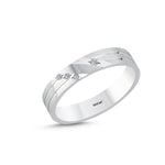 Load image into Gallery viewer, 0.02 Karat Diamond Design Wedding Ring
