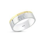 Load image into Gallery viewer, 0.04 Karat Diamond Design Wedding Ring