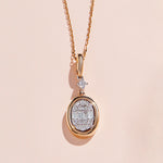 Load image into Gallery viewer, 0.33 Karat Diamond Design Necklace
