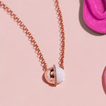 Load image into Gallery viewer, 0.05 Karat Diamond Design Necklace
