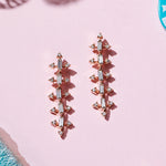 Load image into Gallery viewer, 0.64 Karat Diamond Design Earrings