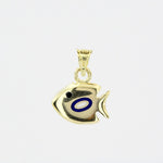 Load image into Gallery viewer, 14ct Fish Motif Gold Pendant (Chain Not Included)