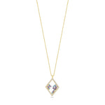 Load image into Gallery viewer, 14ct Multicolour Stone Design Gold Necklace