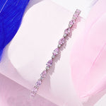 Load image into Gallery viewer, 6.00 Karat Sapphire Pink Diamond Bracelet