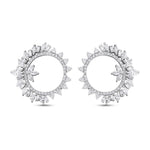 Load image into Gallery viewer, 2.43 Karat Diamond Baguette Earrings