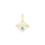 Load image into Gallery viewer, 14ct Mavi Goz Design Gold Pendant (Chain Not Included)