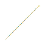 Load image into Gallery viewer, 14ct Blue Stella Gold Bracelet