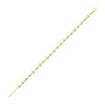 Load image into Gallery viewer, 14ct Turquoise Stella Gold Bracelet