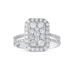 Load image into Gallery viewer, 0.94 Karat Diamond Design Ring