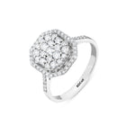 Load image into Gallery viewer, 0.56 Karat Diamond Design Ring