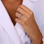 Load image into Gallery viewer, 0.39 Karat GH SI Diamond Five Stone Ring