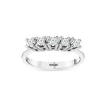 Load image into Gallery viewer, 0.28 Karat GH SI Diamond Five Stone Ring