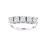 Load image into Gallery viewer, 1.15 Karat GH SI Diamond Five Stone Ring