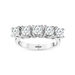 Load image into Gallery viewer, 1.18 Karat GH SI Diamond Five Stone Ring