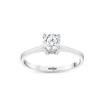 Load image into Gallery viewer, 0.60 Karat GH SI Solitaire Diamond Ring