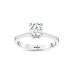 Load image into Gallery viewer, 0.72 Karat FG SI Solitaire Diamond Ring