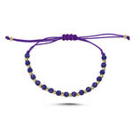 Load image into Gallery viewer, 14ct Dorikali Purple Gold Cord Bracelet