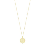 Load image into Gallery viewer, 14ct Life Flower Design Gold Necklace