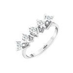 Load image into Gallery viewer, 0.47 Karat GH SI Diamond Five Stone Ring