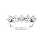 Load image into Gallery viewer, 1.05 Karat GH SI Diamond Five Stone Ring