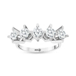 Load image into Gallery viewer, 1.57 Karat GH SI Diamond Five Stone Ring