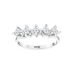 Load image into Gallery viewer, 0.50 Karat GH SI Diamond Five Stone Ring