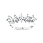 Load image into Gallery viewer, 1.16 Karat GH SI Diamond Five Stone Ring