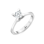 Load image into Gallery viewer, 0.60 Karat GH SI Solitaire Diamond Ring