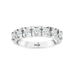 Load image into Gallery viewer, 0.65 Karat GH SI Half Eternity Diamond Ring