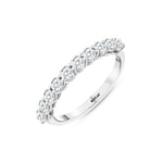 Load image into Gallery viewer, 0.75 Karat GH SI Half Eternity Diamond Ring