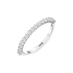 Load image into Gallery viewer, 0.40 Karat GH SI Half Eternity Diamond Ring