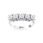 Load image into Gallery viewer, 1.00 Karat GH SI Diamond Five Stone Ring
