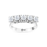 Load image into Gallery viewer, 1.14 Karat GH SI Diamond Five Stone Ring
