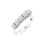 Load image into Gallery viewer, 0.75 Karat GH SI Diamond Five Stone Ring
