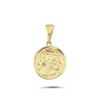 Load image into Gallery viewer, 14ct Antik Roma Figurlu Gold Pendant (Chain Not Included)